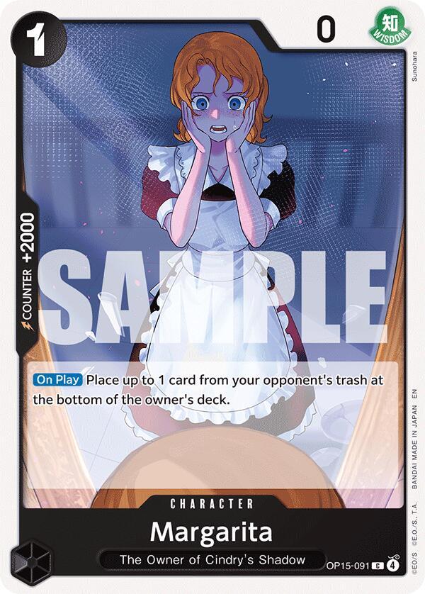 Margarita OP15-091 card from Adventure on Kami's Island
