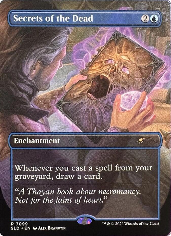 Secrets of the Dead 7099 card from Secret Lair Drop Series