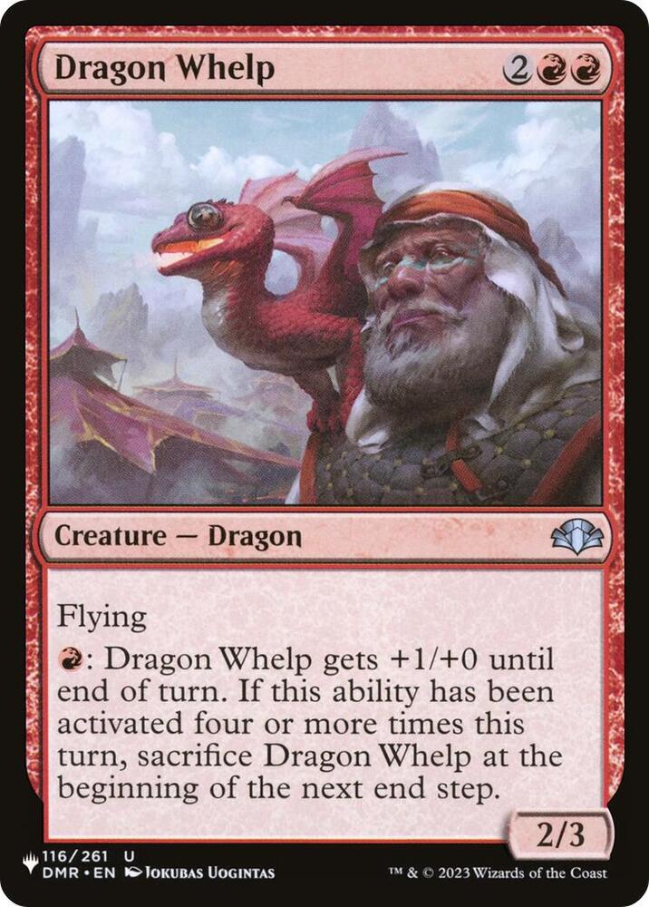 Dragon Whelp (DMR) 120 card from The List Reprints