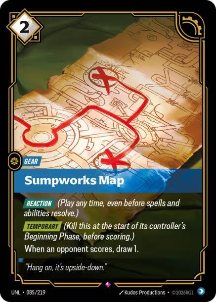 Sumpworks Map 085/219 card from Unleashed