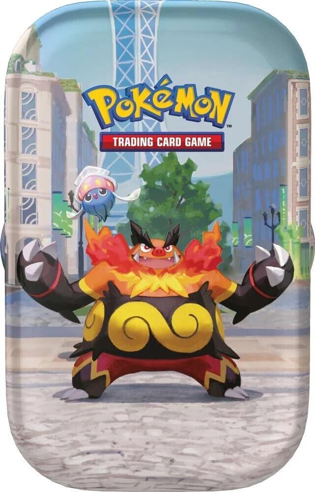 Lumiose City Mini Tin [Emboar & Inkay] card from Miscellaneous Cards & Products