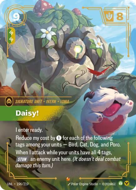 Daisy! 196/219 card from Unleashed