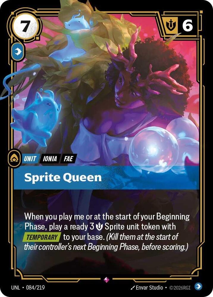 Sprite Queen 084/219 card from Unleashed