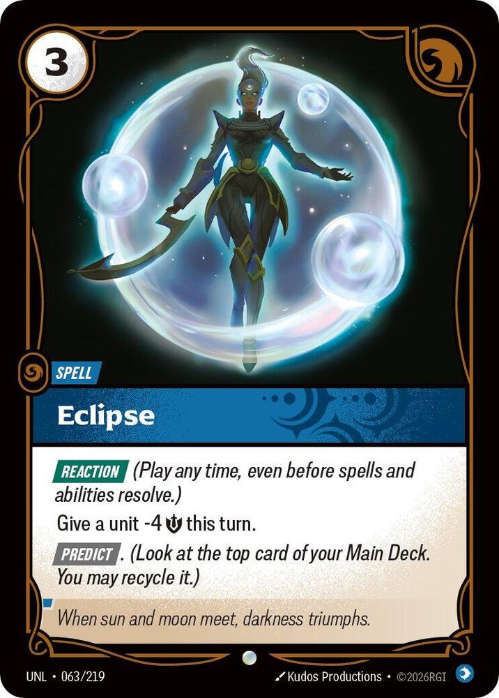 Eclipse 063/219 card from Unleashed