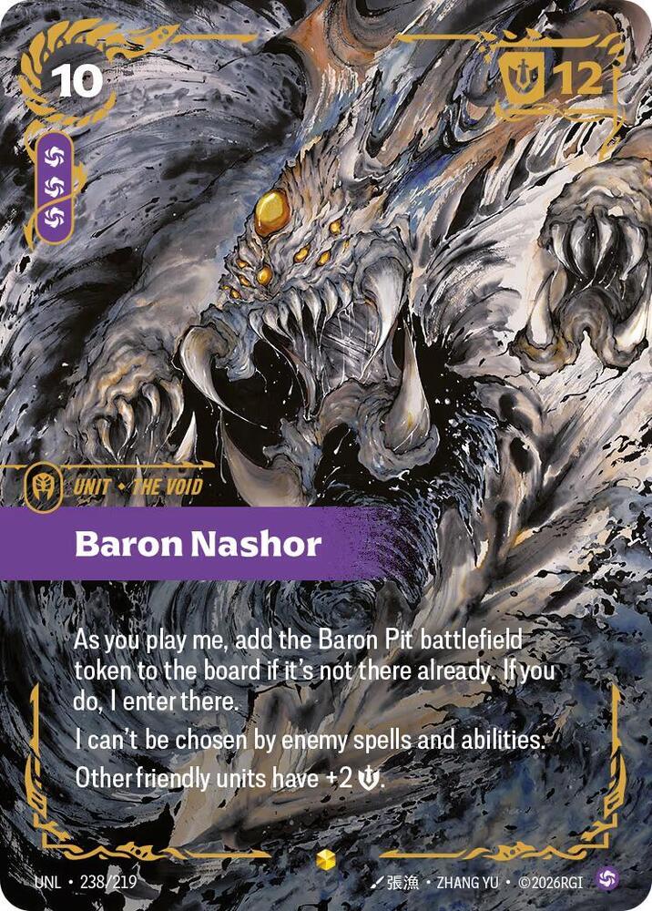 Baron Nashor (Ultimate) 238/219 card from Unleashed