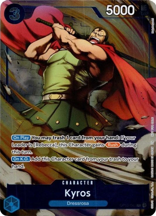Kyros (Dash Pack) OP15-042 card from Adventure on Kami's Island
