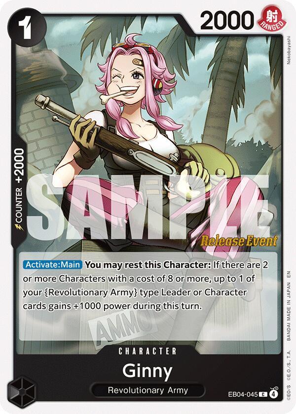 Ginny EB04-045 card from Adventure on Kami's Island Release Event Cards