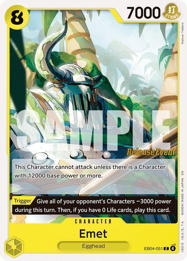 Emet EB04-051 card from Adventure on Kami's Island Release Event Cards