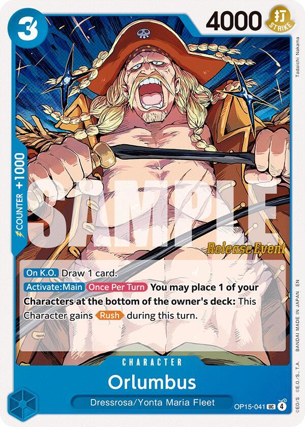 Orlumbus OP15-041 card from Adventure on Kami's Island Release Event Cards