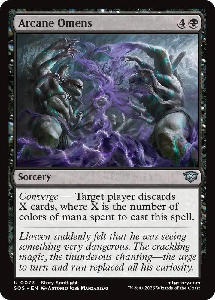 Arcane Omens 73 card from Secrets of Strixhaven