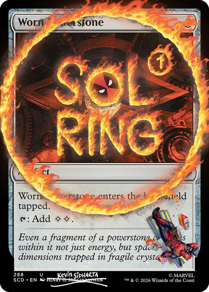 Sol Ring 288 card from Secret Lair Drop Series