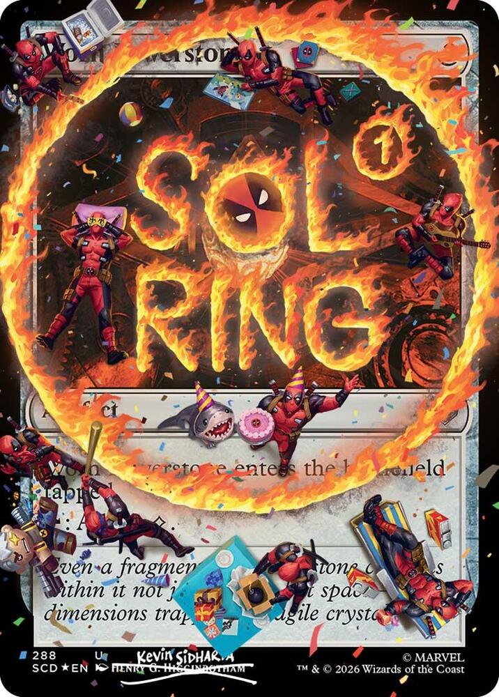 Sol Ring (Pool Party Foil) 288 card from Secret Lair Drop Series