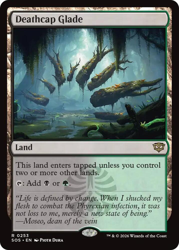 Deathcap Glade 253 card from Secrets of Strixhaven
