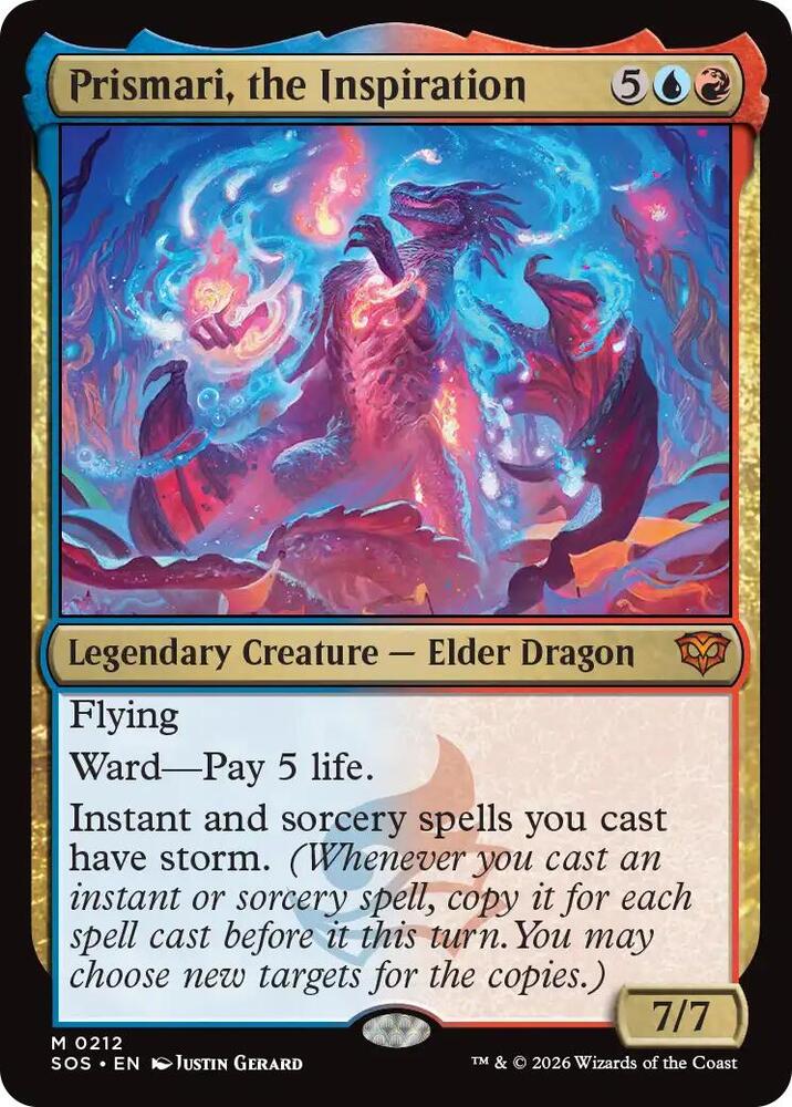 Prismari, the Inspiration 212 card from Secrets of Strixhaven