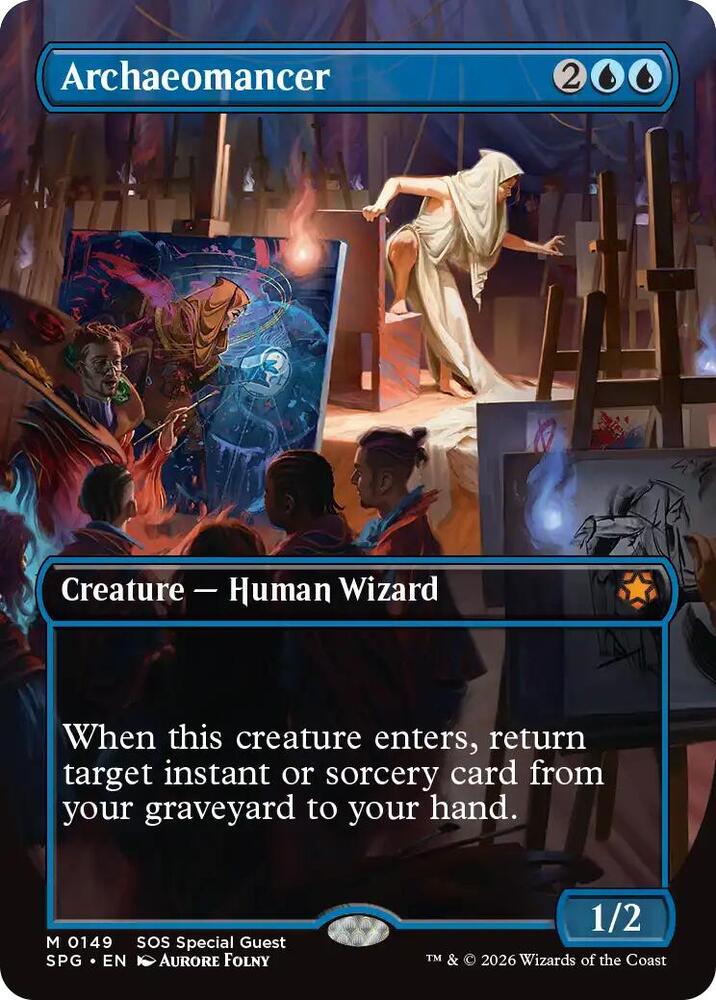 Archaeomancer (Borderless) 149 card from Special Guests