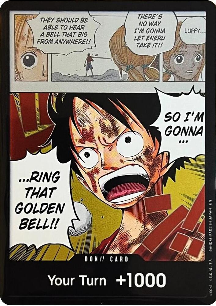 DON!! Card (Luffy) card from Adventure on Kami's Island