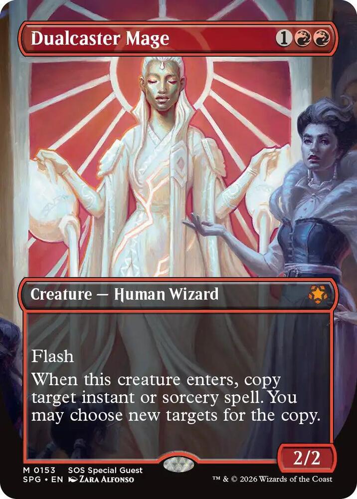 Dualcaster Mage (Borderless) 153 card from Special Guests