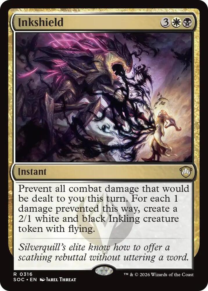 Inkshield 316 card from Commander: Secrets of Strixhaven