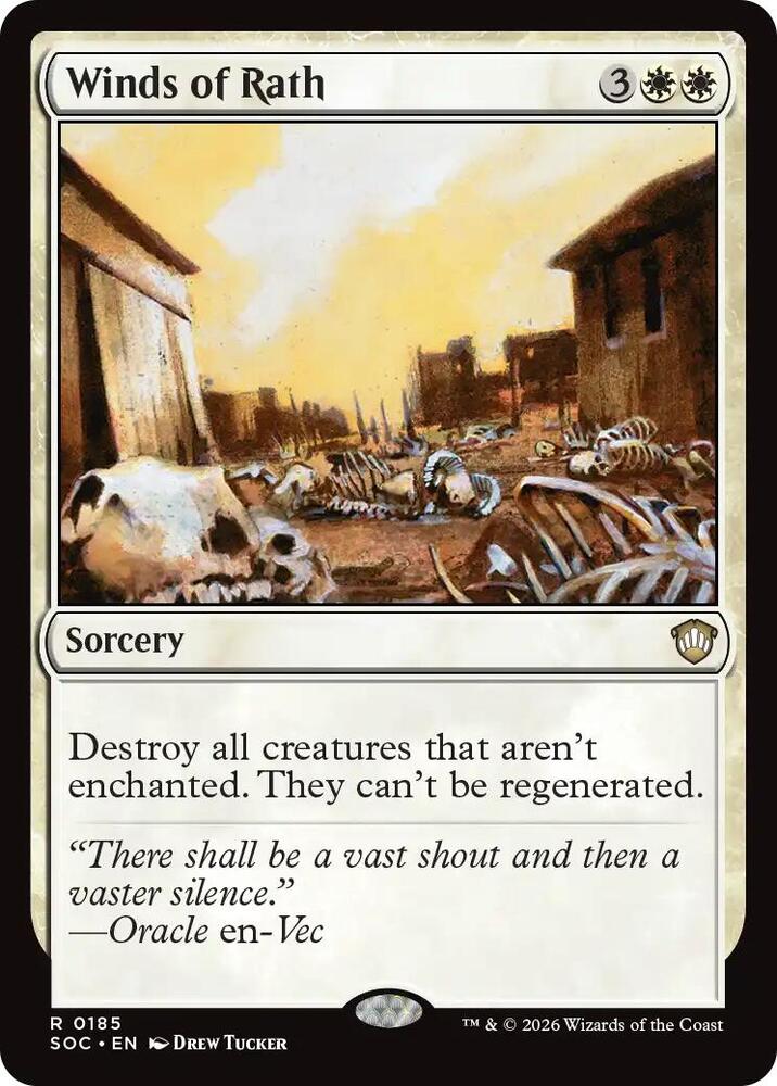 Winds of Rath 185 card from Commander: Secrets of Strixhaven