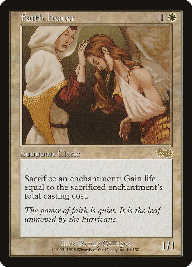 Faith Healer 14 card from Urza's Saga
