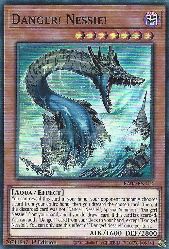 Danger! Nessie! RA05-EN012 card from Rarity Collection 5