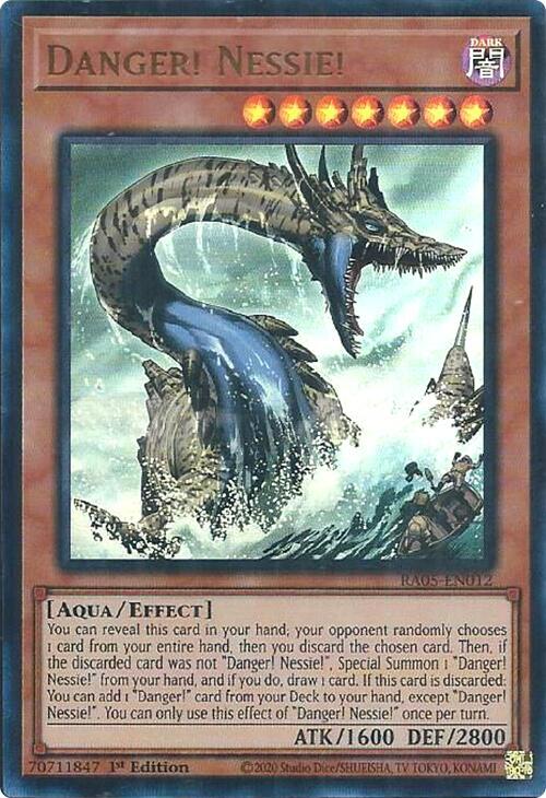 Danger! Nessie! (Ultra Rare) RA05-EN012 card from Rarity Collection 5