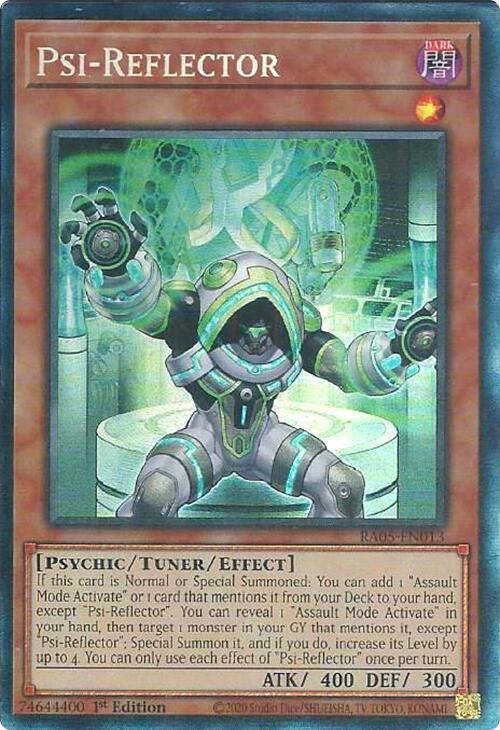 Psi-Reflector (PCR) RA05-EN013 card from Rarity Collection 5