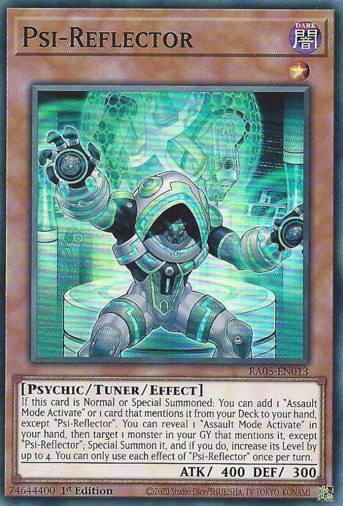 Psi-Reflector RA05-EN013 card from Rarity Collection 5
