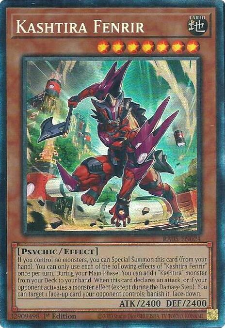 Kashtira Fenrir (PCR) RA05-EN024 card from Rarity Collection 5