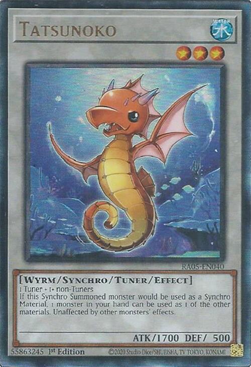 Tatsunoko (PUR) RA05-EN040 card from Rarity Collection 5