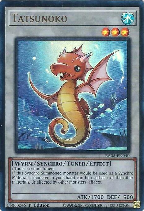 Tatsunoko (Ultra Rare) RA05-EN040 card from Rarity Collection 5
