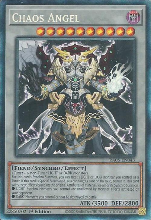 Chaos Angel (PCR) RA05-EN043 card from Rarity Collection 5