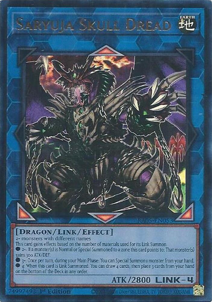 Saryuja Skull Dread (Ultra Rare) RA05-EN053 card from Rarity Collection 5