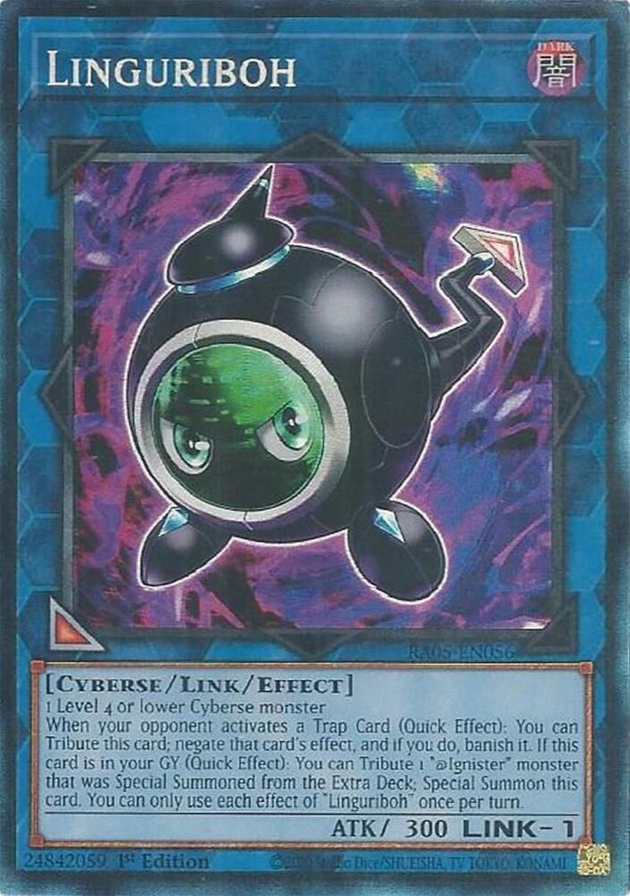 Linguriboh (PCR) RA05-EN056 card from Rarity Collection 5