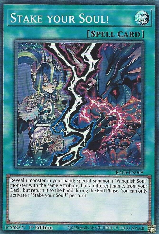 Stake your Soul! RA05-EN069 card from Rarity Collection 5