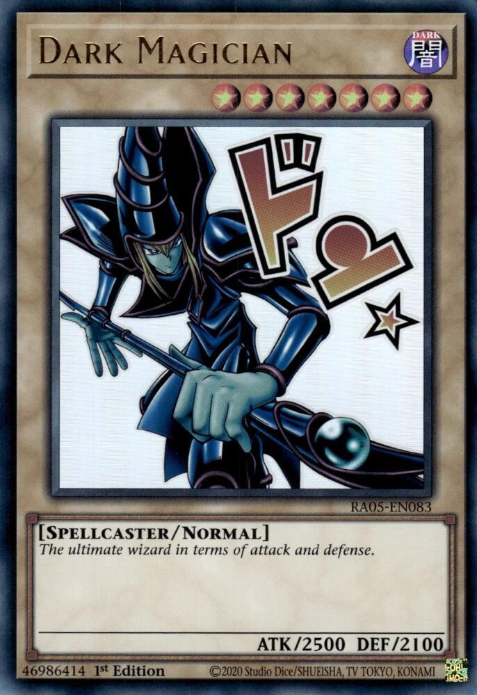 Dark Magician RA05-EN083 card from Rarity Collection 5