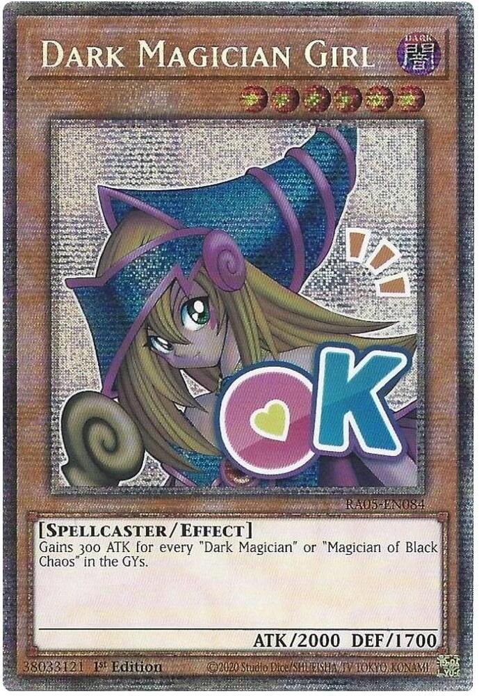 Dark Magician Girl (Starlight Rare) RA05-EN084 card from Rarity Collection 5