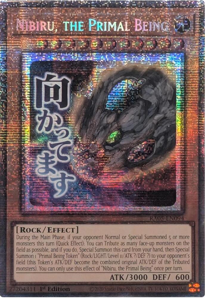 Nibiru, the Primal Being (Starlight Rare) RA05-EN094 card from Rarity Collection 5