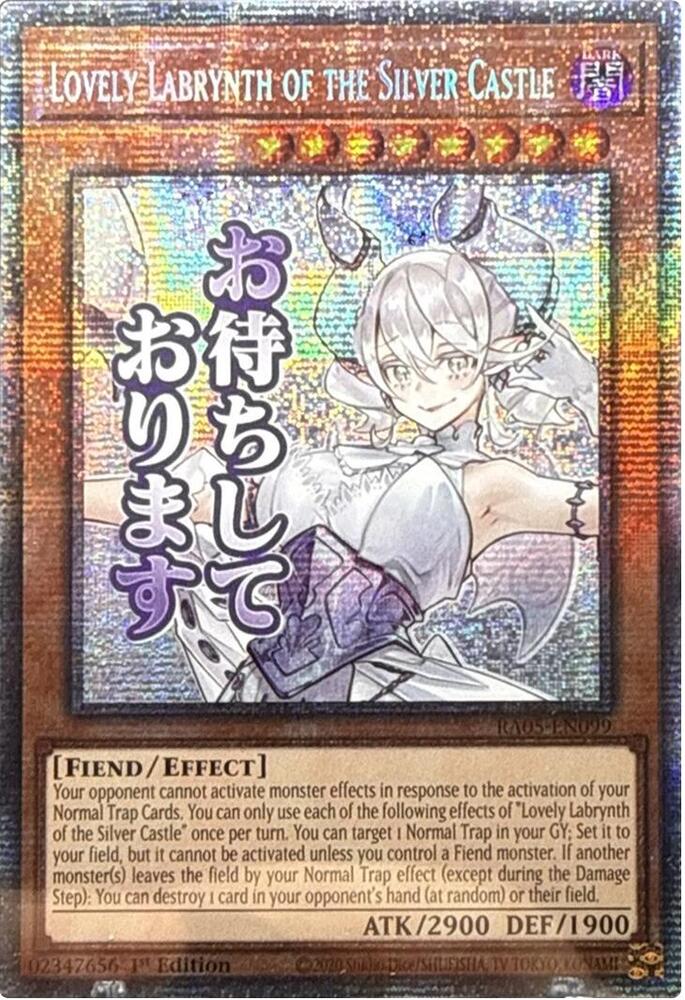 Lovely Labrynth of the Silver Castle (Starlight Rare) RA05-EN099 card from Rarity Collection 5