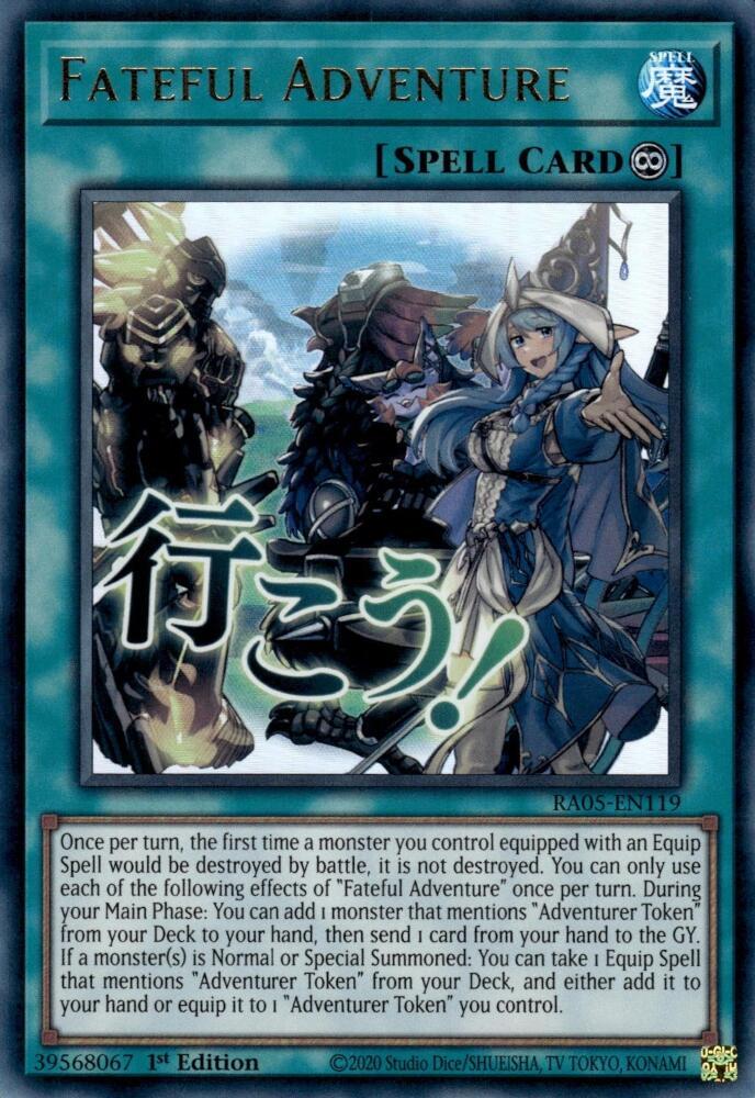 Fateful Adventure RA05-EN119 card from Rarity Collection 5