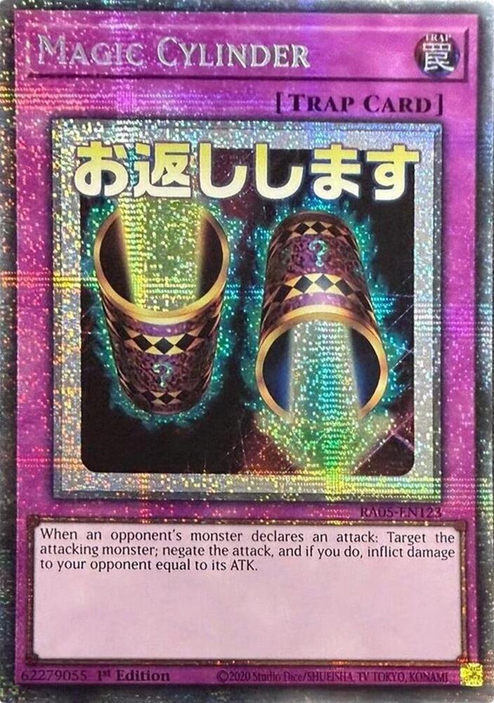 Magic Cylinder (Starlight Rare) RA05-EN123 card from Rarity Collection 5