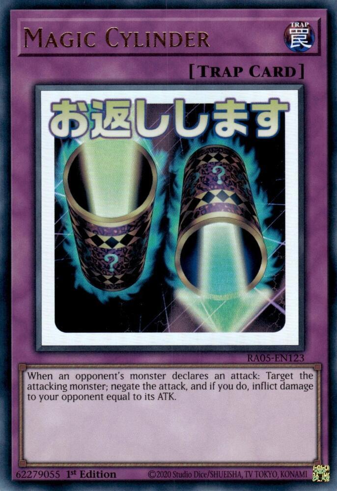 Magic Cylinder RA05-EN123 card from Rarity Collection 5