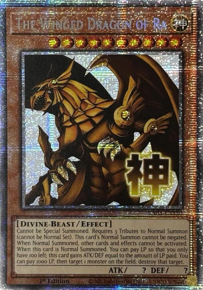 The Winged Dragon of Ra (Starlight Rare) RA05-EN130 card from Rarity Collection 5