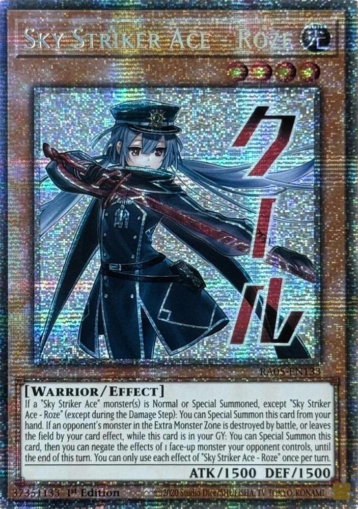 Sky Striker Ace - Roze (Starlight Rare) RA05-EN133 card from Rarity Collection 5
