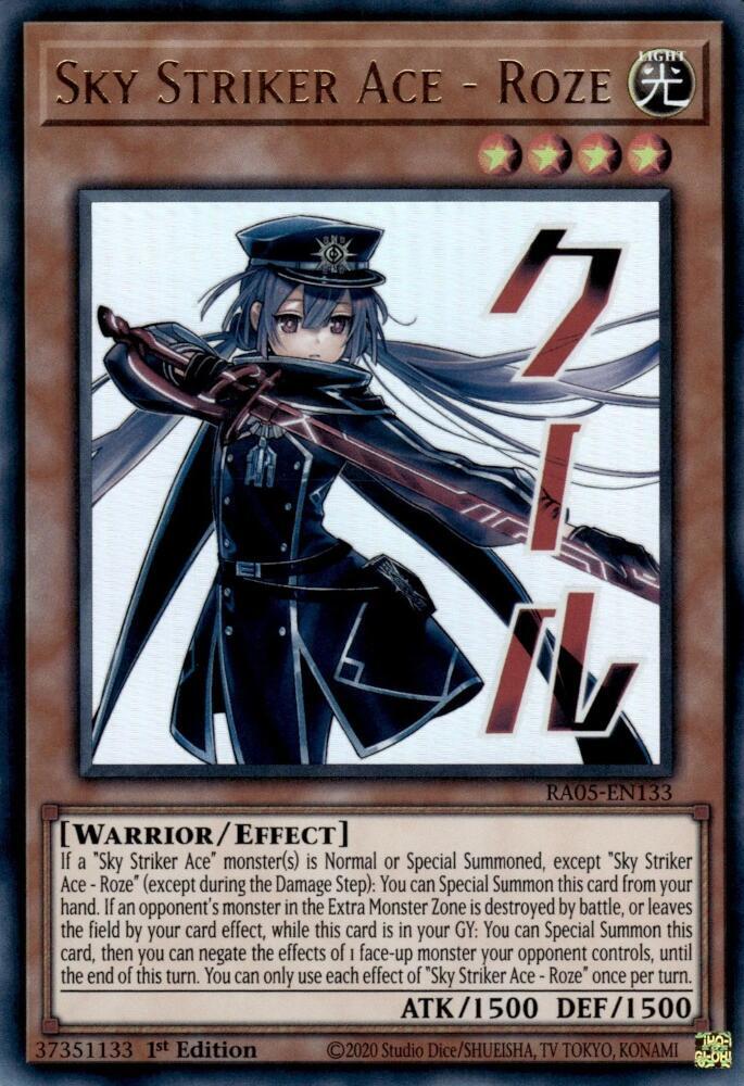 Sky Striker Ace - Roze RA05-EN133 card from Rarity Collection 5