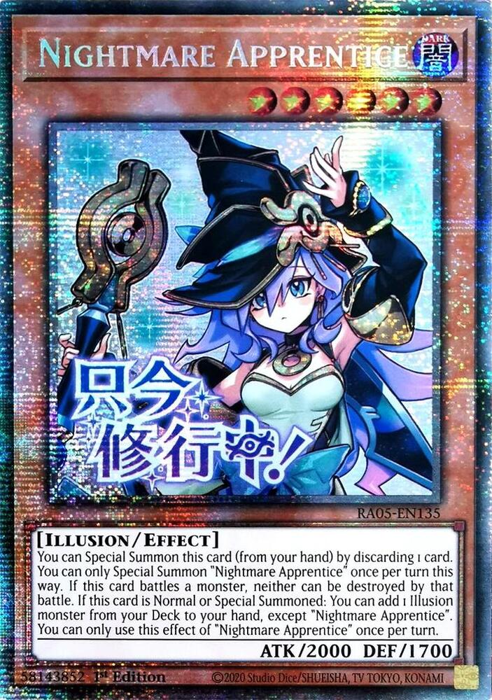 Nightmare Apprentice (Starlight Rare) RA05-EN135 card from Rarity Collection 5