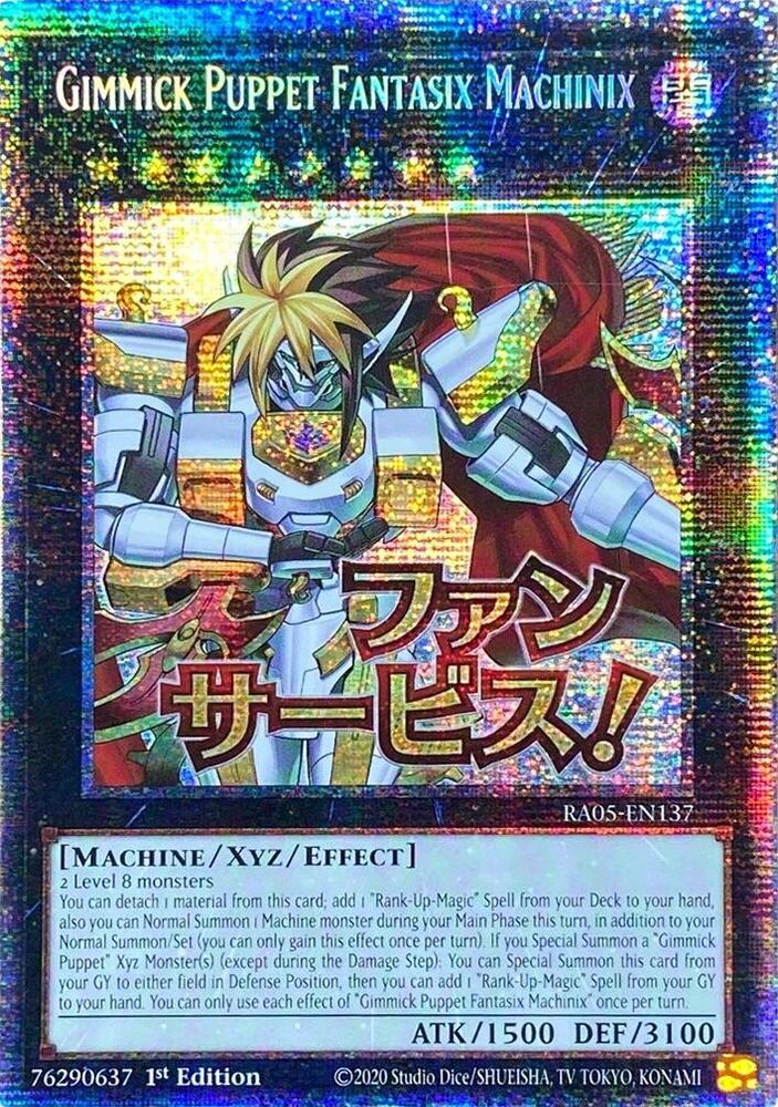 Gimmick Puppet Fantasix Machinix (Starlight Rare) RA05-EN137 card from Rarity Collection 5