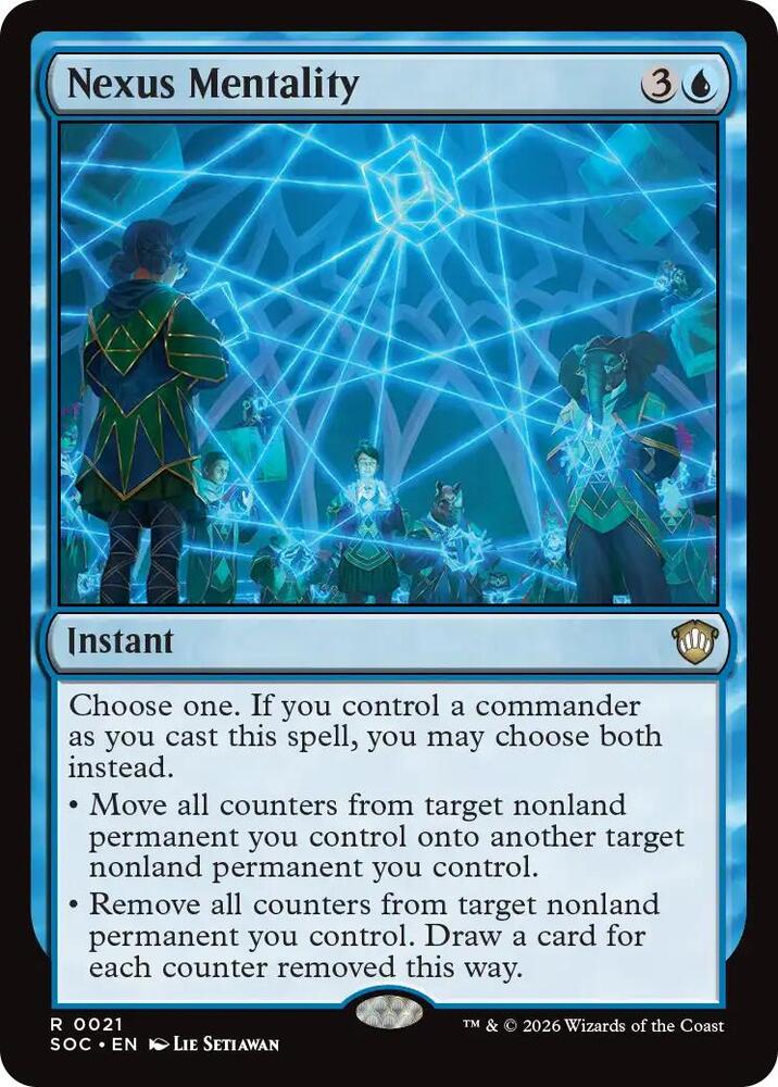 Nexus Mentality 21 card from Commander: Secrets of Strixhaven