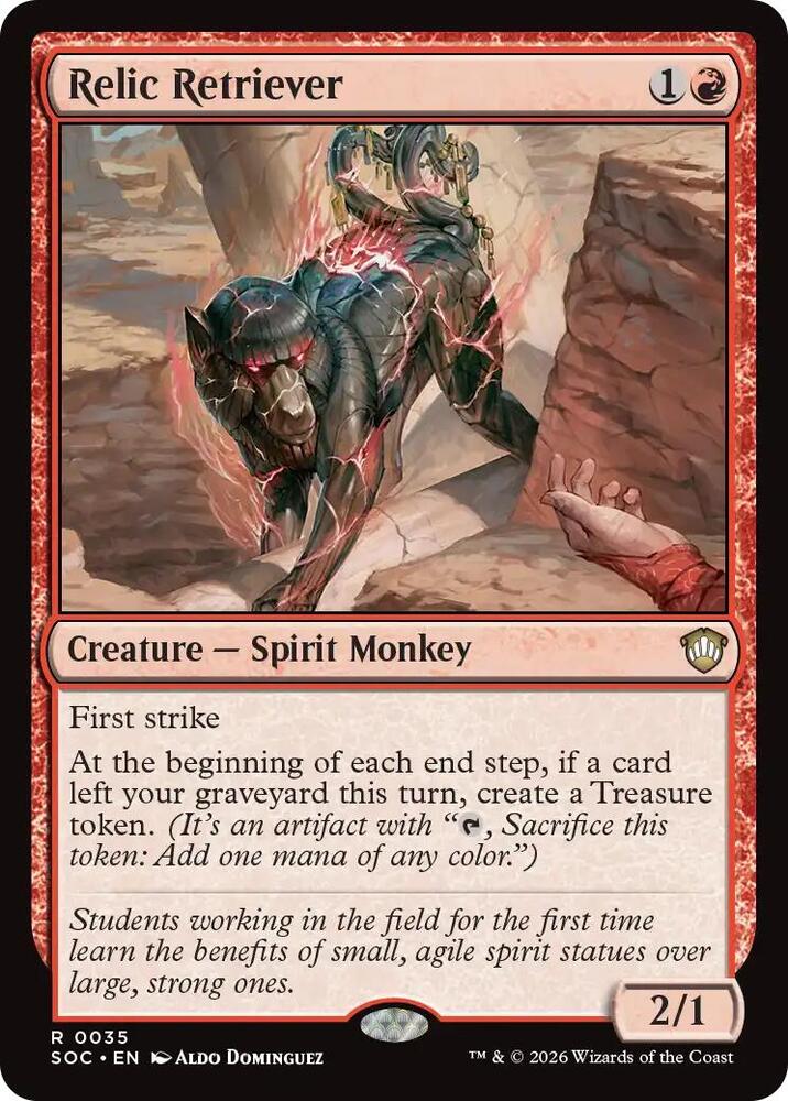 Relic Retriever 35 card from Commander: Secrets of Strixhaven