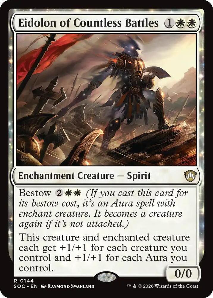 Eidolon of Countless Battles 144 card from Commander: Secrets of Strixhaven